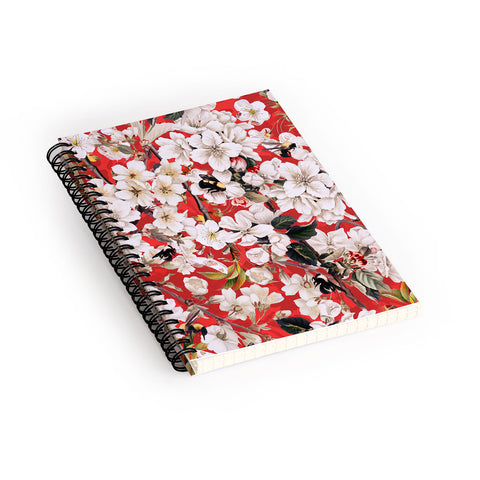 Burcu Korkmazyurek Summer Garden XI Spiral Notebook