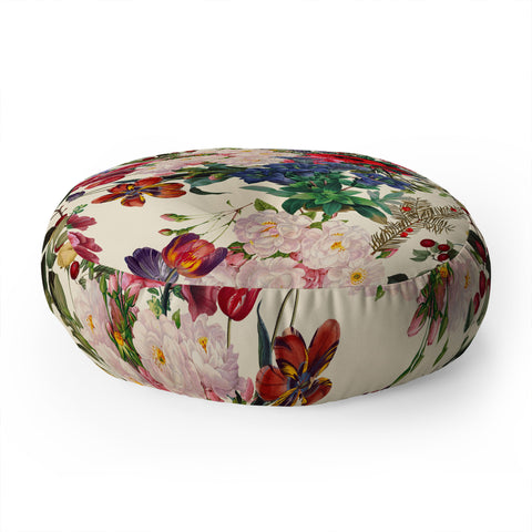 Burcu Korkmazyurek Summer is Coming IX Floor Pillow Round