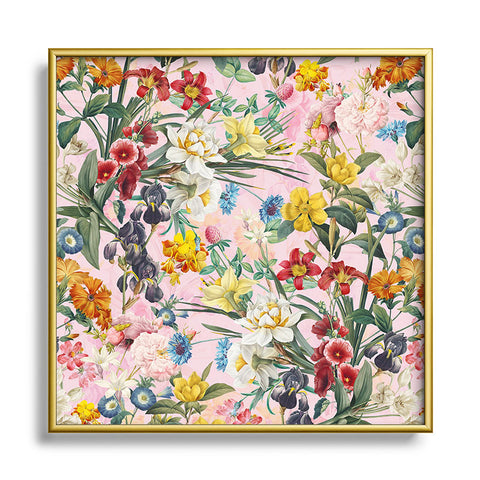 Burcu Korkmazyurek Summer is Coming VI Metal Square Framed Art Print