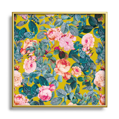 Burcu Korkmazyurek Summer is Coming VII Metal Square Framed Art Print