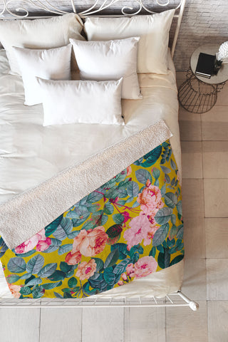 Burcu Korkmazyurek Summer is Coming VII Fleece Throw Blanket