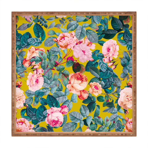 Burcu Korkmazyurek Summer is Coming VII Square Tray