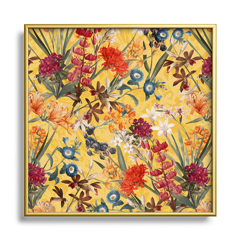 Burcu Korkmazyurek Summer is Coming VIII Metal Square Framed Art Print