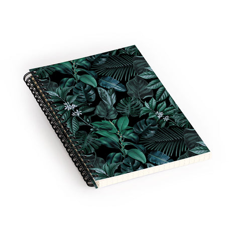 Burcu Korkmazyurek Tropical Garden I Spiral Notebook