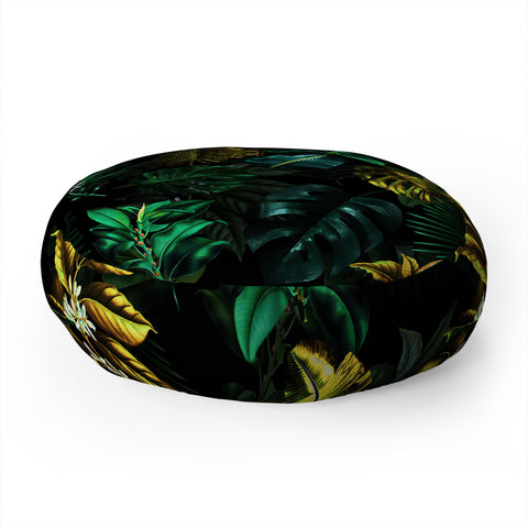 Burcu Korkmazyurek TROPICAL GARDEN VIII Floor Pillow Round