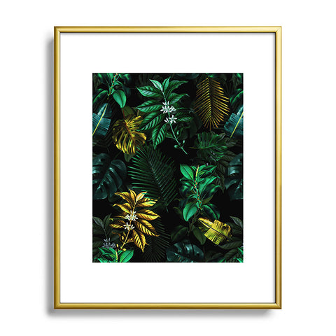 Burcu Korkmazyurek TROPICAL GARDEN VIII Metal Framed Art Print