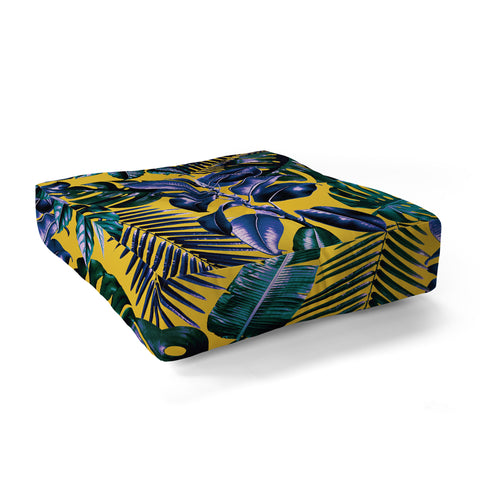 Burcu Korkmazyurek TROPICAL GARDEN XIII Floor Pillow Square