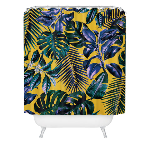Burcu Korkmazyurek TROPICAL GARDEN XIII Shower Curtain