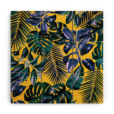 Burcu Korkmazyurek TROPICAL GARDEN XIII Wood Wall Mural