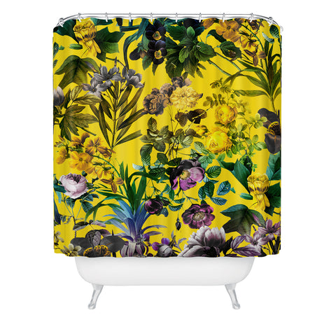 Burcu Korkmazyurek Tropical Jungle I Shower Curtain