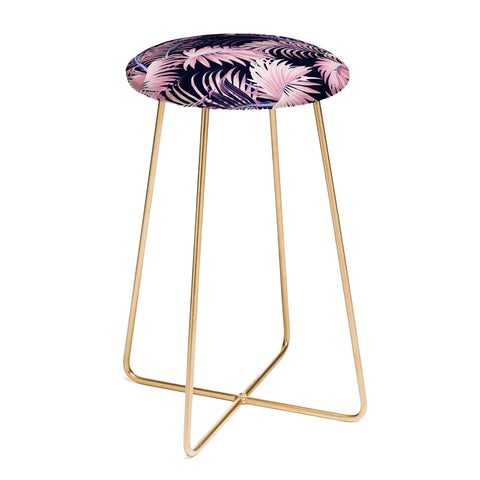 Burcu Korkmazyurek Tropical Jungle Night III Counter Stool