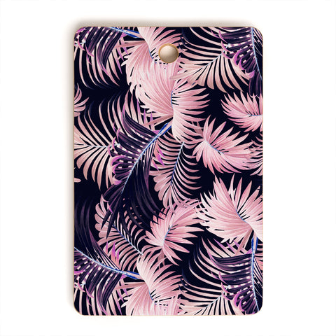 Burcu Korkmazyurek Tropical Jungle Night III Cutting Board Rectangle