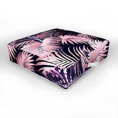 Burcu Korkmazyurek Tropical Jungle Night III Outdoor Floor Cushion