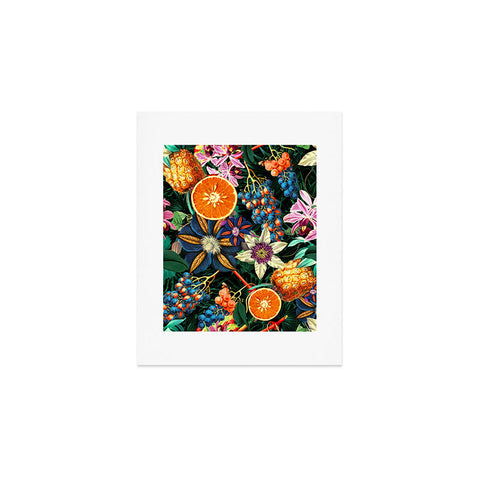 Burcu Korkmazyurek Tropical Orange Garden Art Print