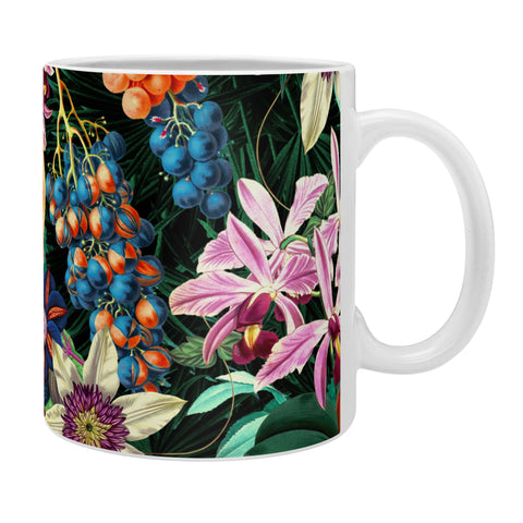 Burcu Korkmazyurek Tropical Orange Garden Coffee Mug