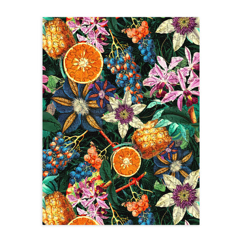 Burcu Korkmazyurek Tropical Orange Garden Puzzle