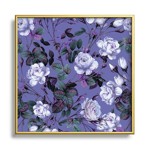 Burcu Korkmazyurek Very Peri 2022 Metal Square Framed Art Print