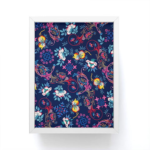 Burcu Korkmazyurek Victorian Midnight Framed Mini Art Print