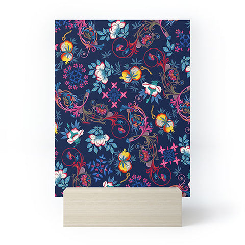 Burcu Korkmazyurek Victorian Midnight Mini Art Print