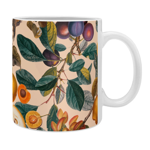 Burcu Korkmazyurek Vintage Fruit Pattern IX Coffee Mug