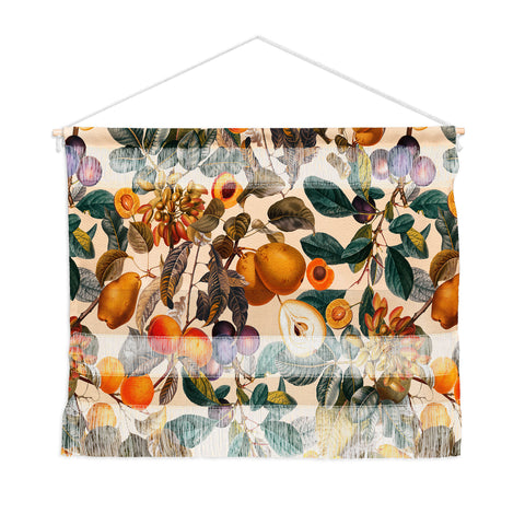 Burcu Korkmazyurek Vintage Fruit Pattern IX Wall Hanging Landscape