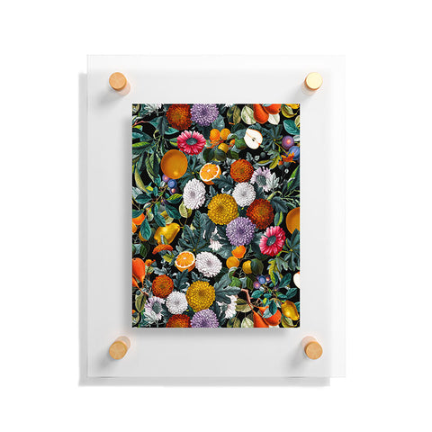 Burcu Korkmazyurek Vintage Fruit Pattern VII Floating Acrylic Print