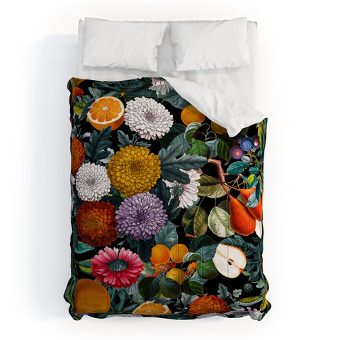 Burcu Korkmazyurek Vintage Fruit Pattern VII Comforter