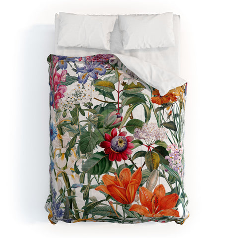 Burcu Korkmazyurek Vintage Garden IX Comforter