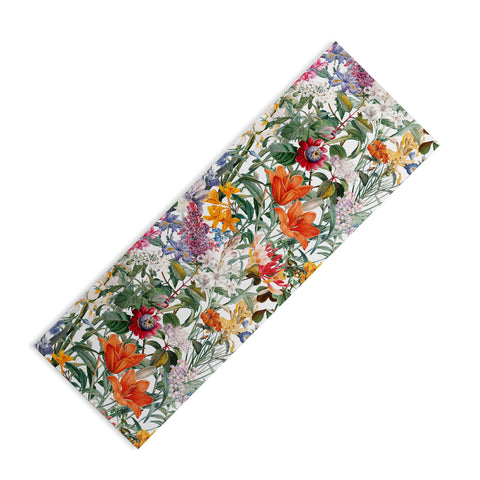 Burcu Korkmazyurek Vintage Garden IX Yoga Mat