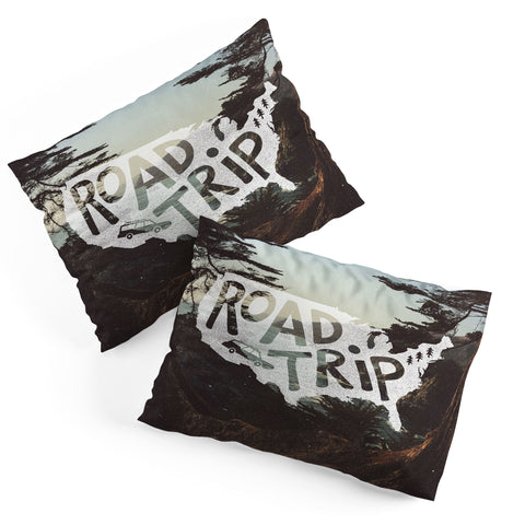 Cabin Supply Co Road Trip USA big sur Pillow Shams