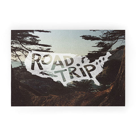 Cabin Supply Co Road Trip USA big sur Welcome Mat