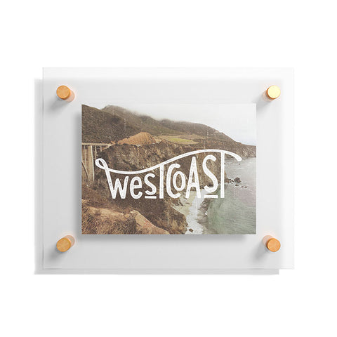 Cabin Supply Co West Coast Floating Acrylic Print