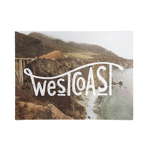 Cabin Supply Co West Coast Poster