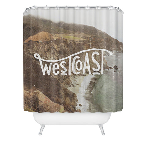 Cabin Supply Co West Coast Shower Curtain