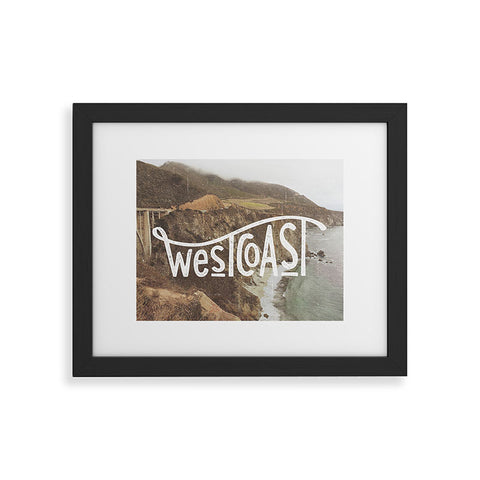 Cabin Supply Co West Coast Framed Art Print