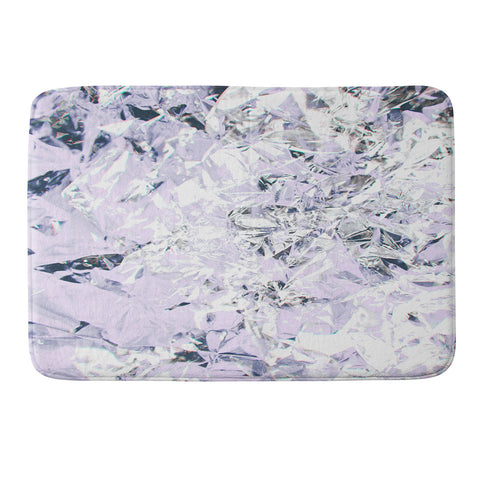 Caleb Troy Aluminum Lilac Memory Foam Bath Mat