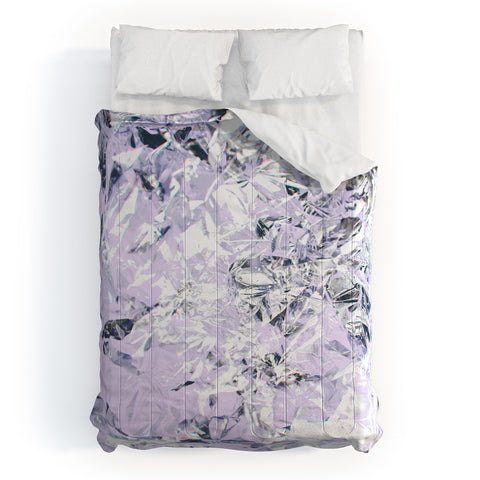 Caleb Troy Aluminum Lilac Comforter