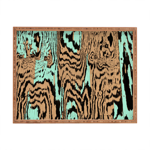 Caleb Troy Aqua Chocolate Safari Rectangular Tray