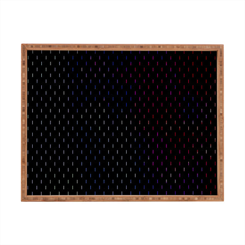 Caleb Troy Arcade Lines Rectangular Tray