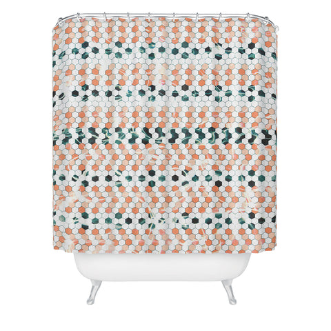 Caleb Troy August Tracks Shower Curtain