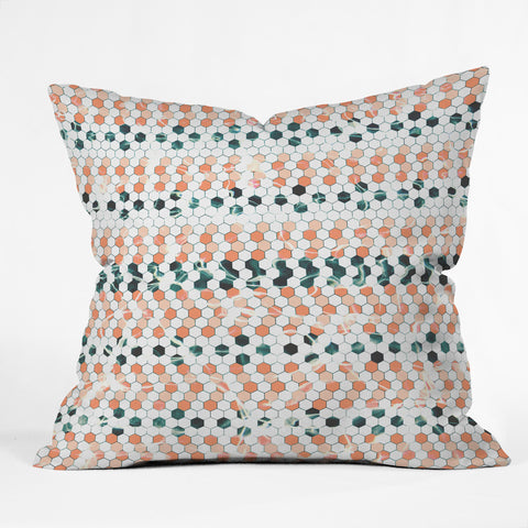 Caleb Troy August Tracks Outdoor Throw Pillow