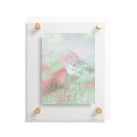 Caleb Troy Banff Painted Christmas Floating Acrylic Print