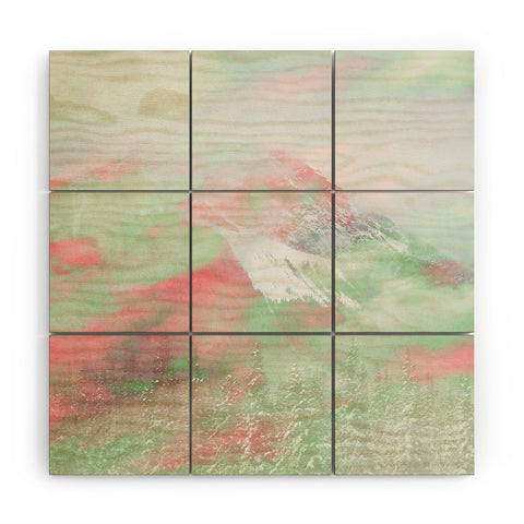 Caleb Troy Banff Painted Christmas Wood Wall Mural