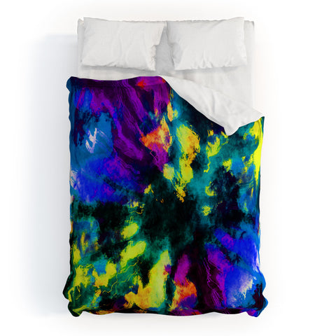 Caleb Troy Bat Crazy Clouds Duvet Cover