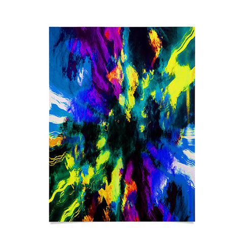 Caleb Troy Bat Crazy Clouds Poster