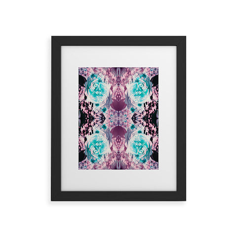 Caleb Troy Black Light Garden Framed Art Print