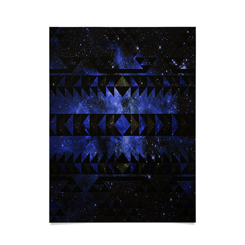 Caleb Troy Blue Stellar Dust Poster