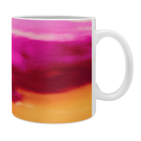 Caleb Troy Cherry Rose Painted Clouds Coffee Mug