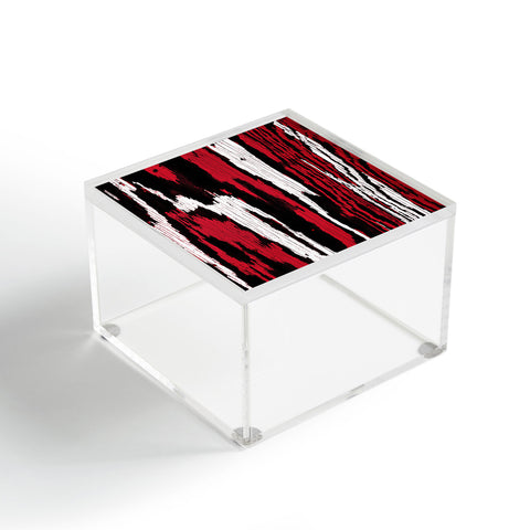 Caleb Troy Crimson Coal Splinters Acrylic Box