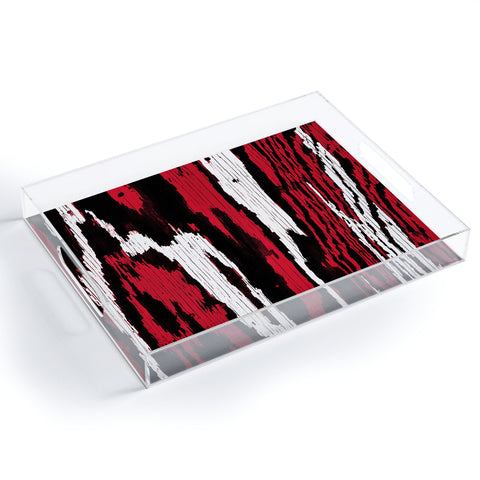 Caleb Troy Crimson Coal Splinters Acrylic Tray